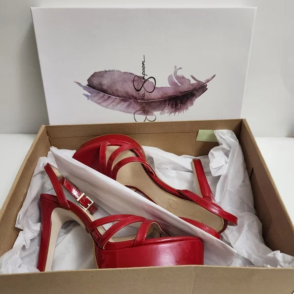 🆕️⬇️Jessica Simpson BALINA3 Strappy Platform Dress Sandals - Picture 14 of 14